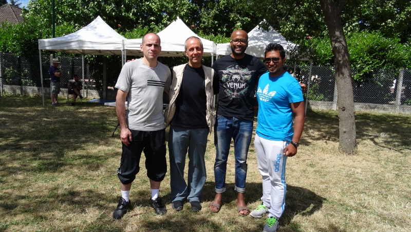 Avec Eddy HENRY, Olivier BEAUDRY et Mohsan SHOKAT