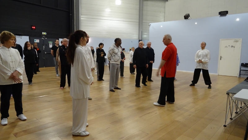 Stage Tai Chi Yang 06-03-2016 Emerainville Roger ITIER Bertrand GAGNEUX